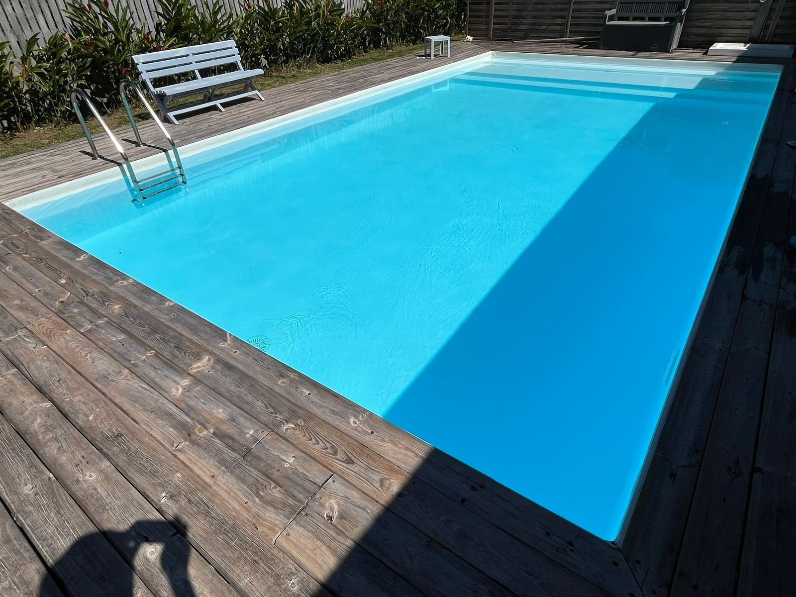 Chantier piscine en Guadeloupe