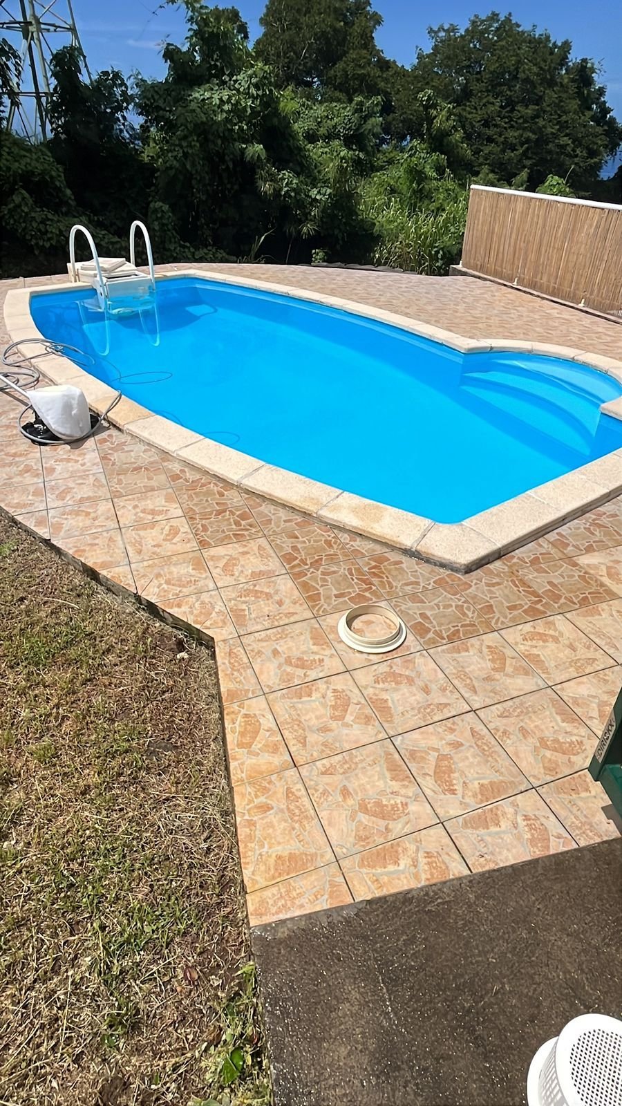 Réalisation piscine en Guadeloupe