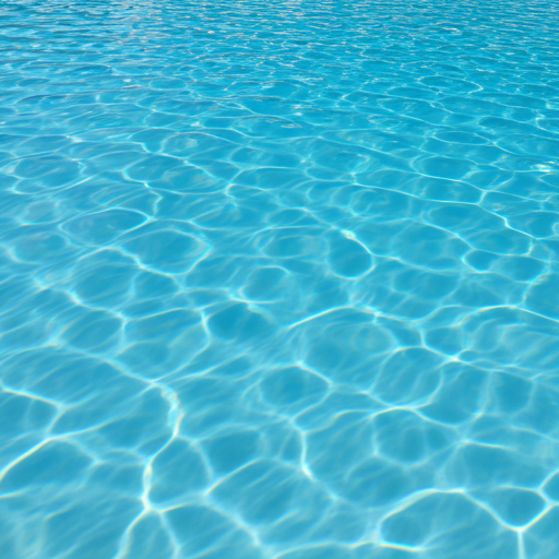 Eau de piscine limpide et équilibrée
